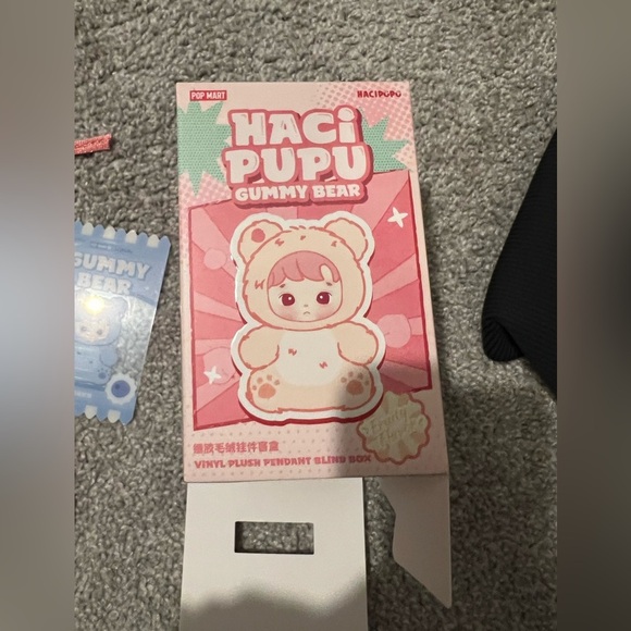 HACIPUPU Gummy Bear Series-Vinyl Plush Pendant Blind Box - Blueberry - Picture 2 of 5
